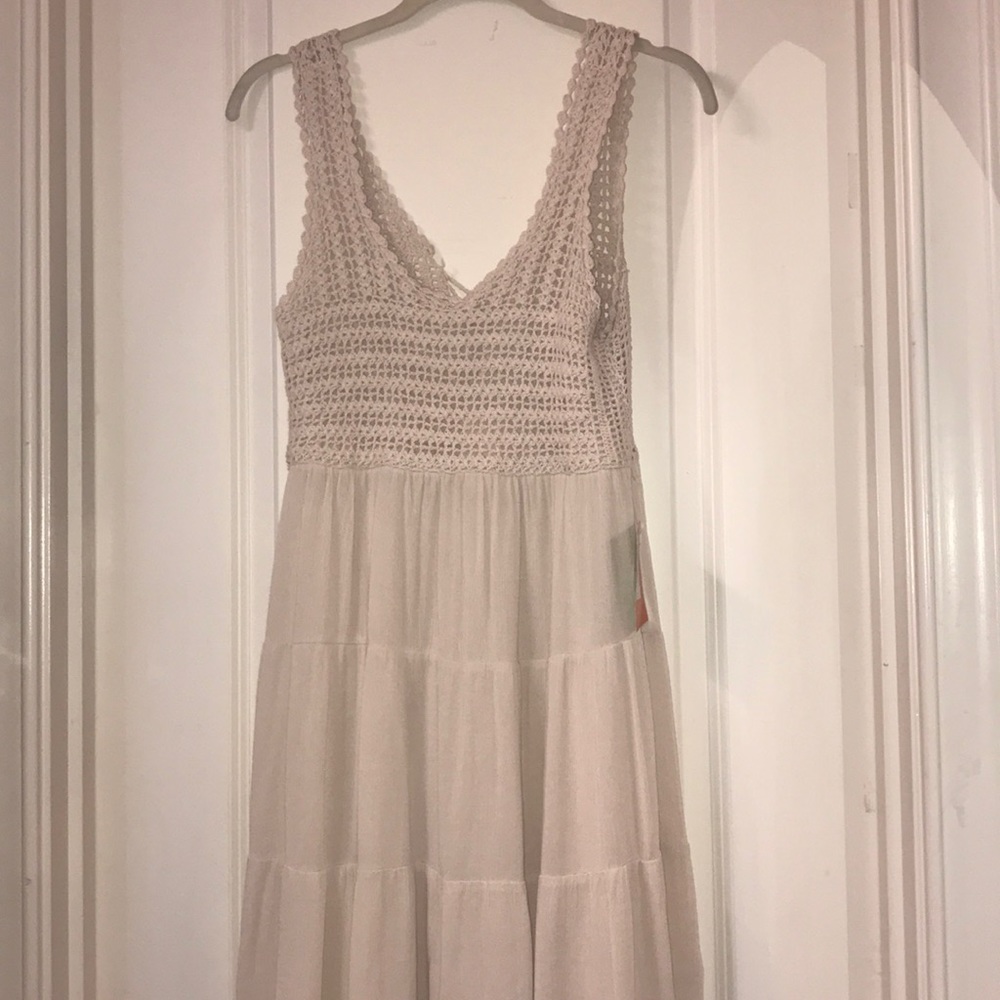 Umgee crochet tank dress